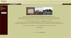 Desktop Screenshot of potomacglen.org